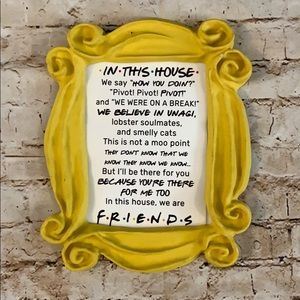 Friends Monica door frame